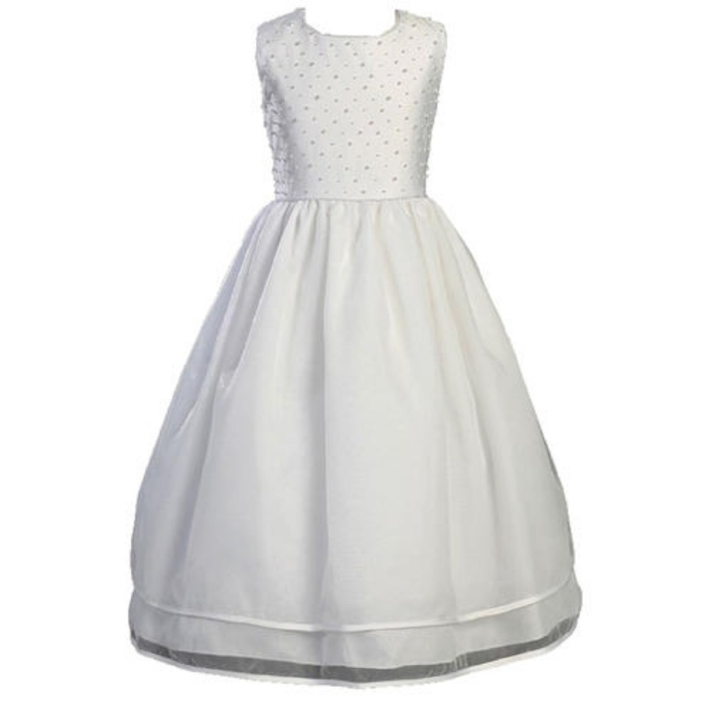 Satin Line A Dress